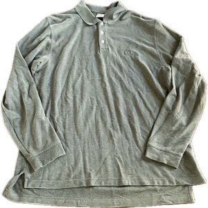 Brooks Brothers Polo Shirt Mens XL Green Golden Fleece Performance‎ Long Sleeve